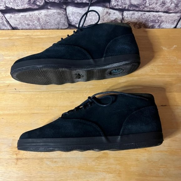 Bass Navy Lace Up Shoes Size 7 - Picture 2 of 6